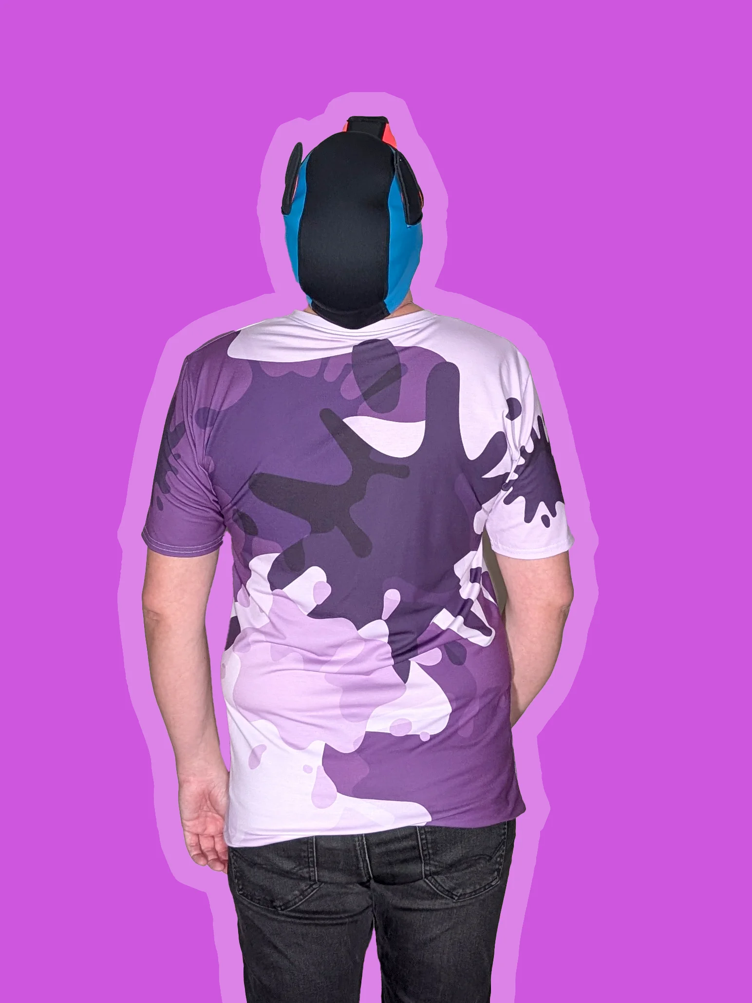 Chaos Splatter Shirt - Purple product image (3)