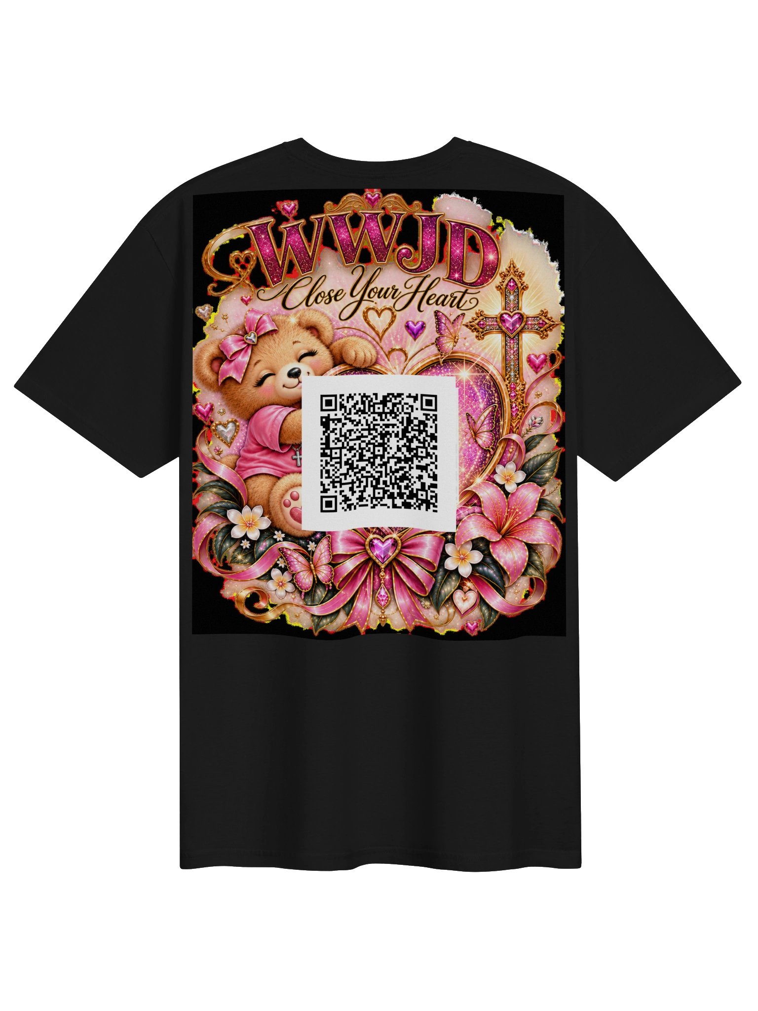 💗✝️WWJD – Close Your Heart Bear Shirt💗✝️ product image (2)