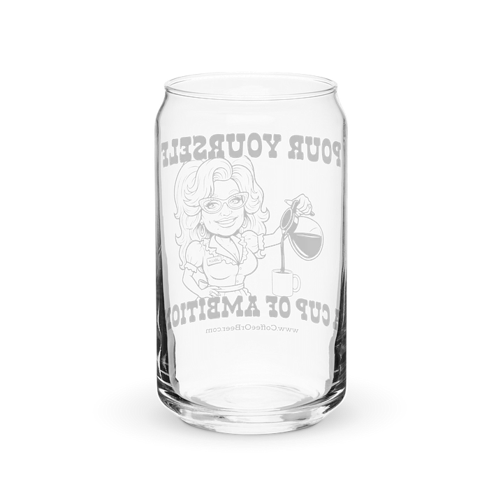 Cup of Ambition Can-Shaped Pint Glass product image (2)