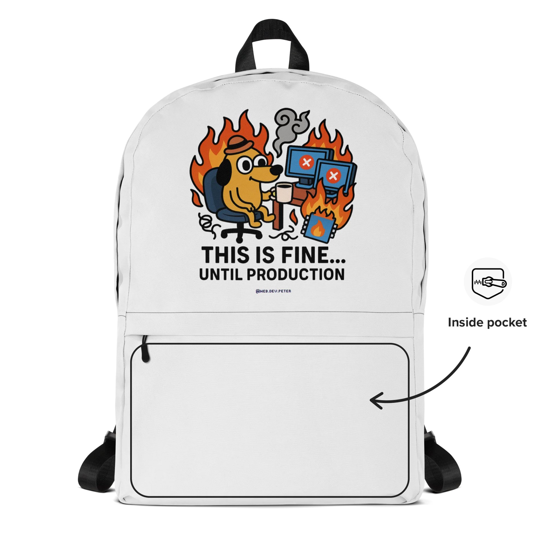 This Is Fine (DevOps Edition) product image (2)