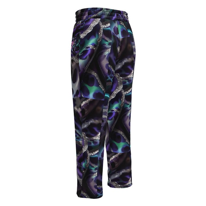 Teal Leopard Rose Unisex Joggers product image (2)