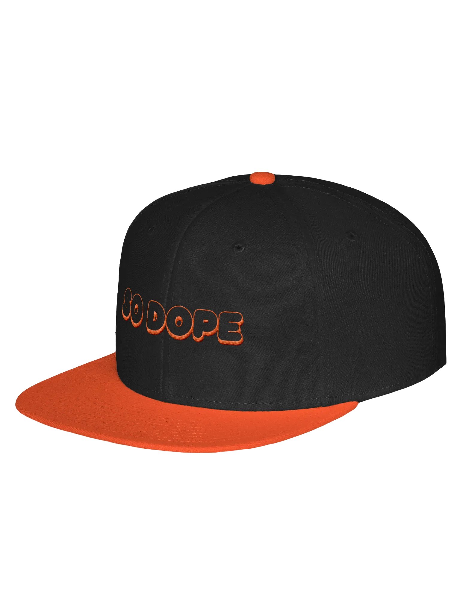 SO DOPE (Black & Orange) SNAPBACK product image (2)