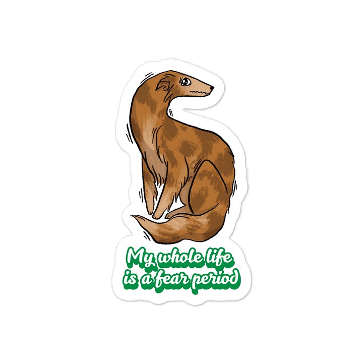 Fear Period Sticker - Dorito Brindle product image (1)