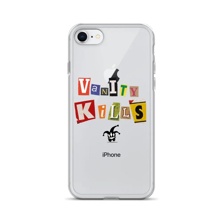 A filthy Habit Vanity Kills iphone case clear product image (20)
