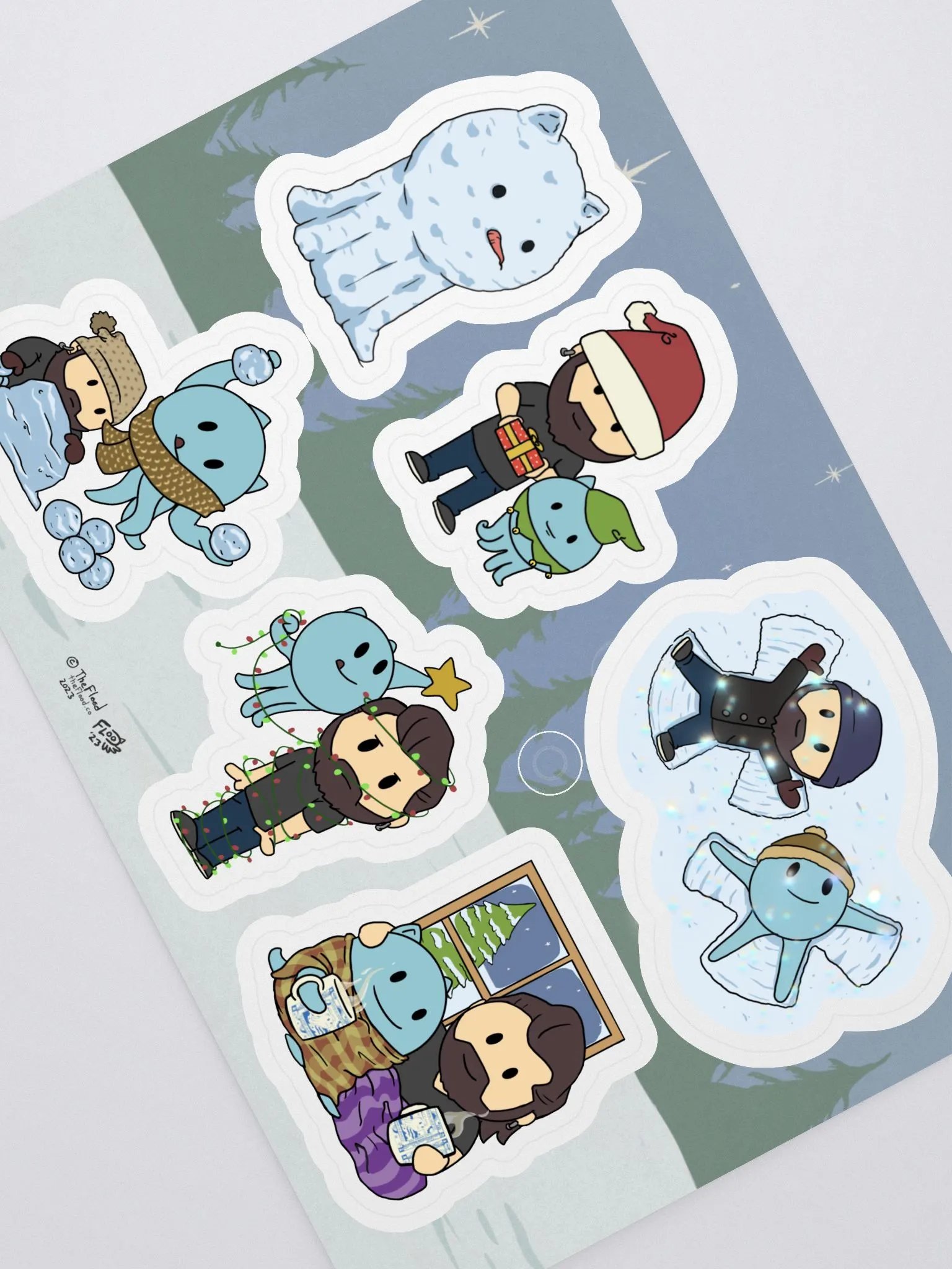 Flood Winter Stickers 2023 product image (1)