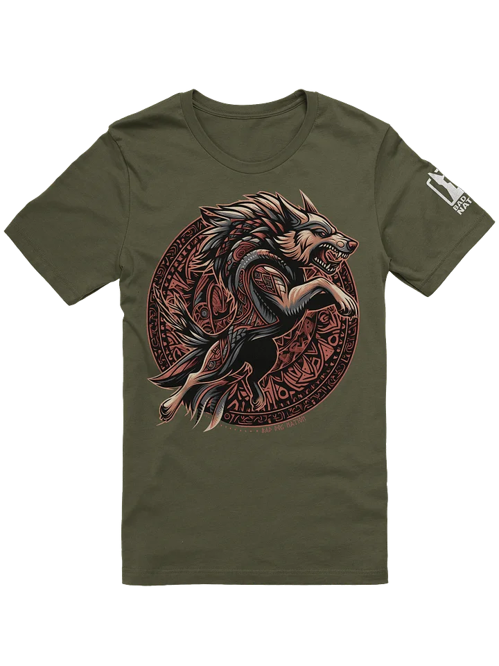 Norse Wolf - Premium Unisex T-shirt product image (2)