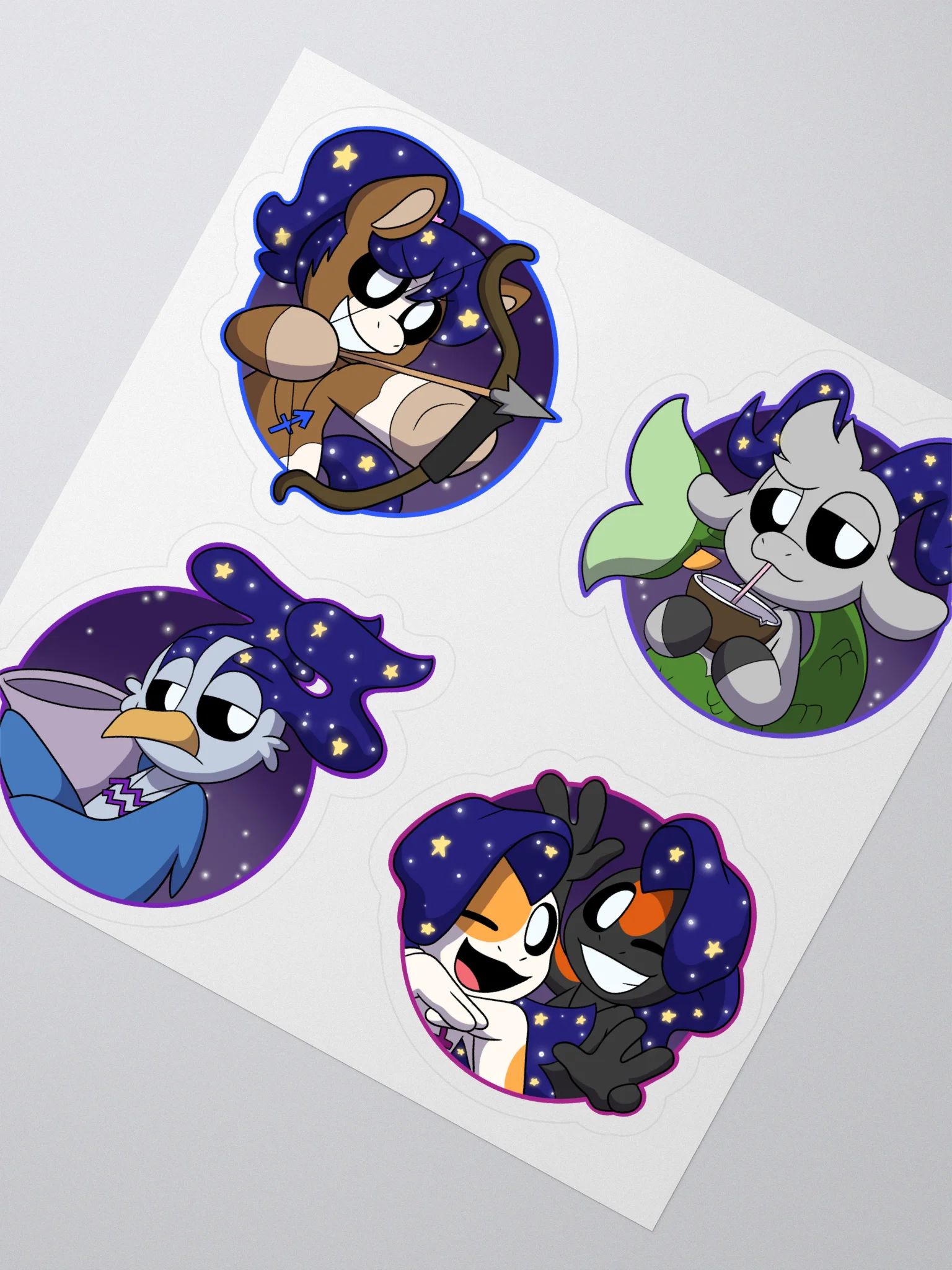 Zodiac Critters Sticker Set 3 product image (2)