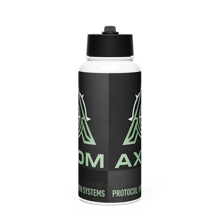 Axiom Studio | Protocol Hydration Systems Steel Water Bottle & Straw product image (2)
