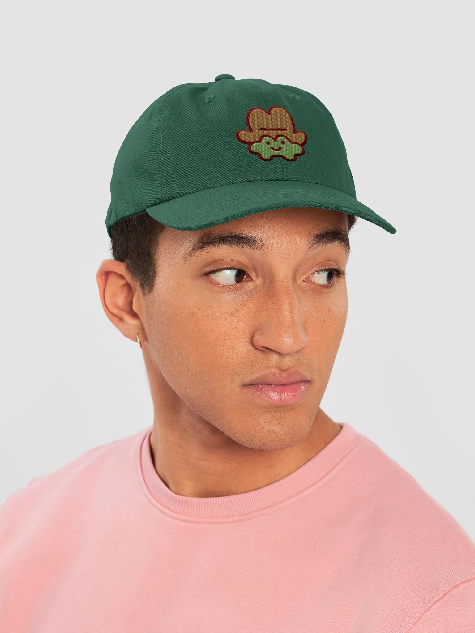 Forg in a hat on a hat product image (5)
