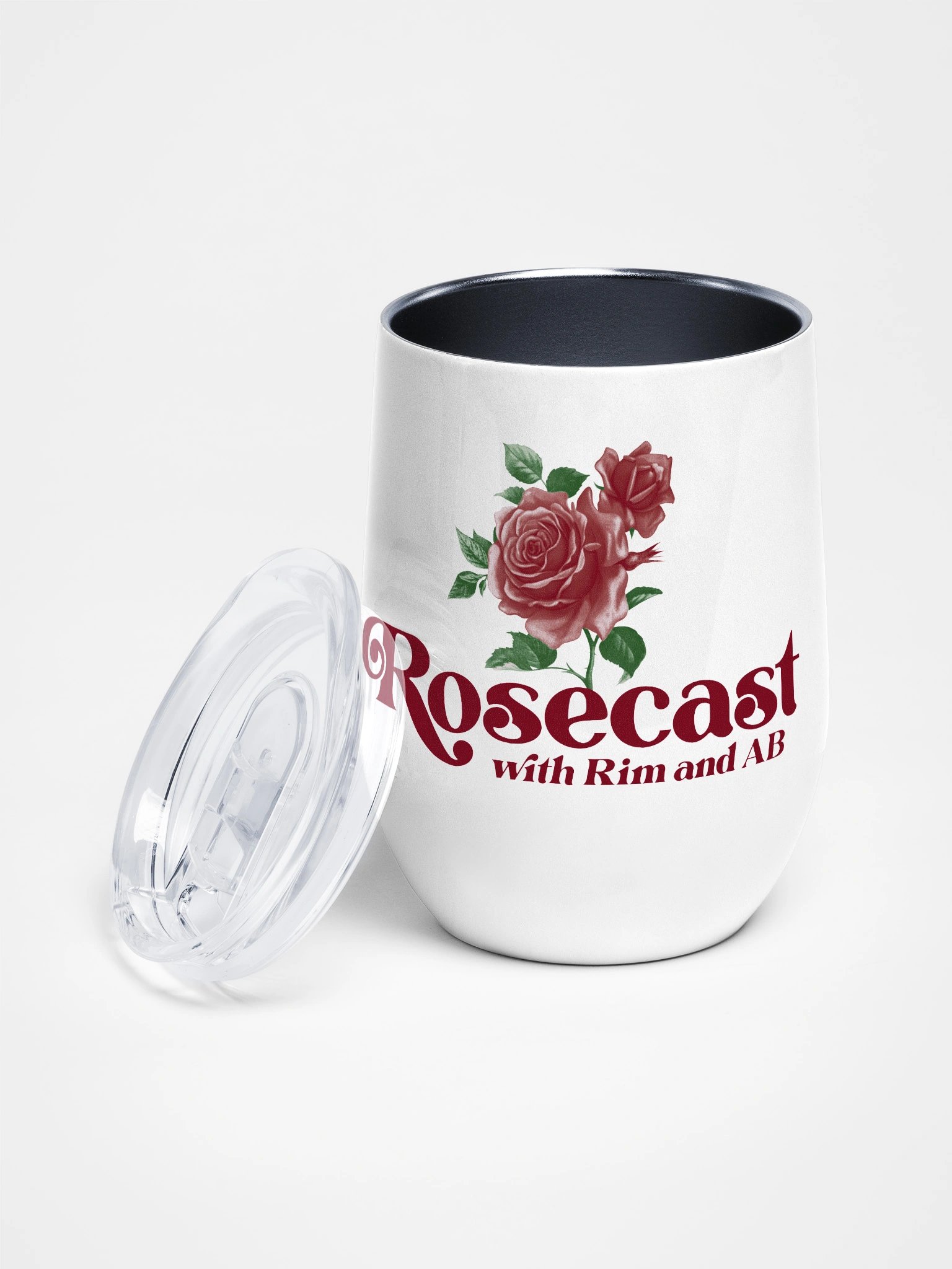 Retro Rose Wine Tumbler product image (1)