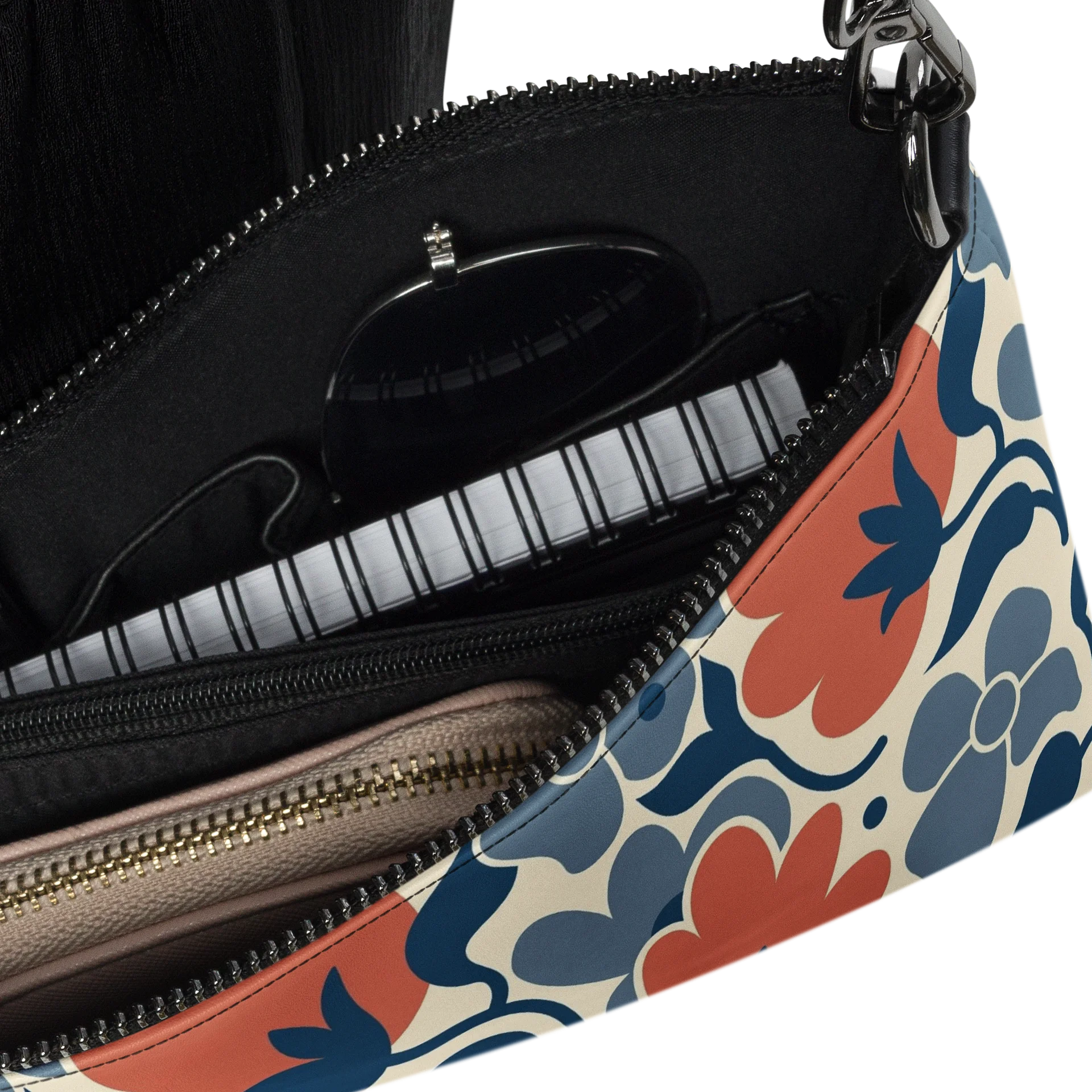 Vintage Floral All-Over Print Crossbody Bag product image (6)