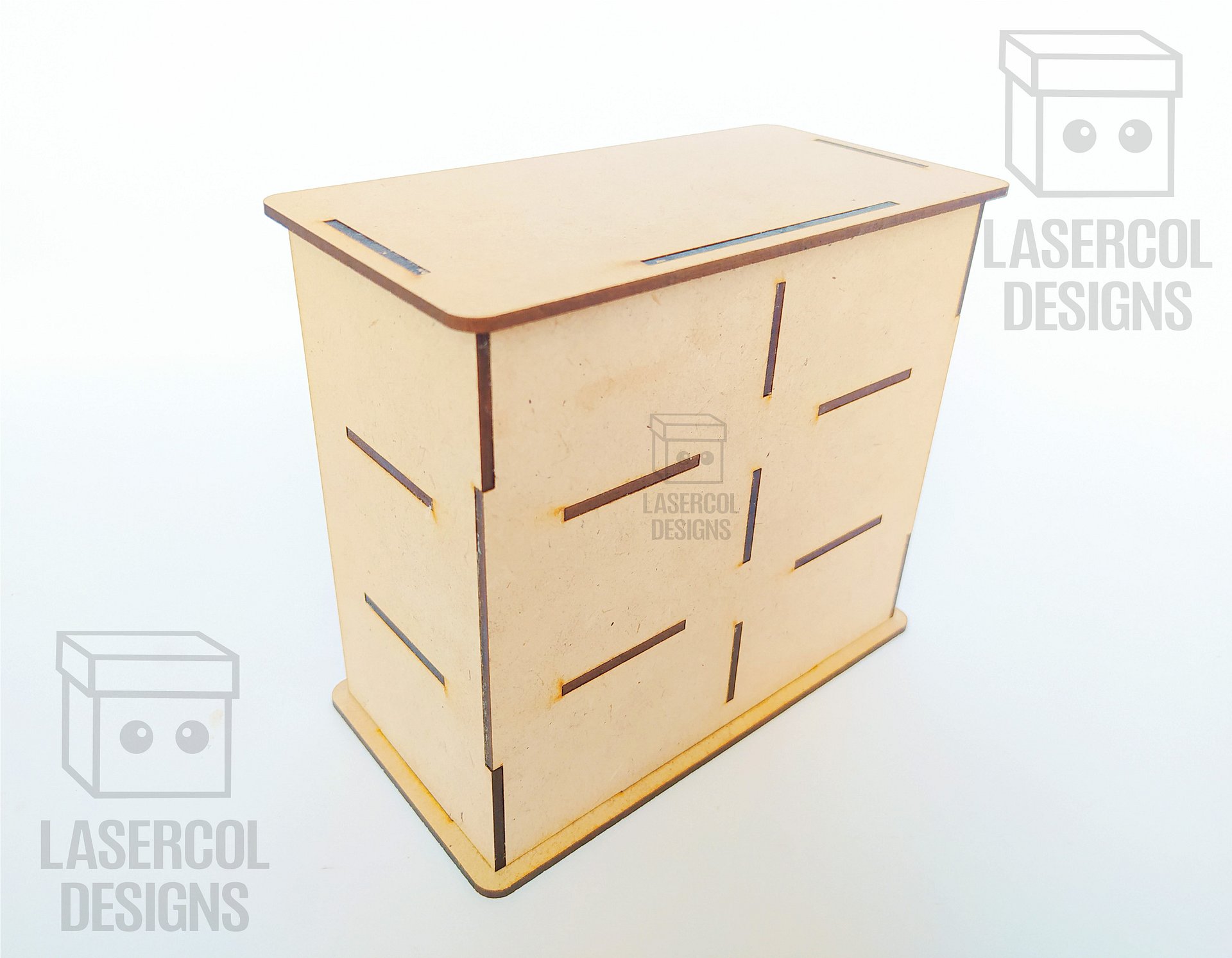 6 Drawers Desk Organizer - Laser Cut Files product image (8)