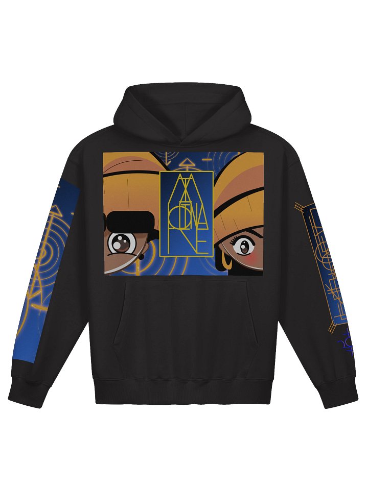 THOUGHT CRIMEZ WATER ELEMENT Blackout Premium Hoodie product image (1)