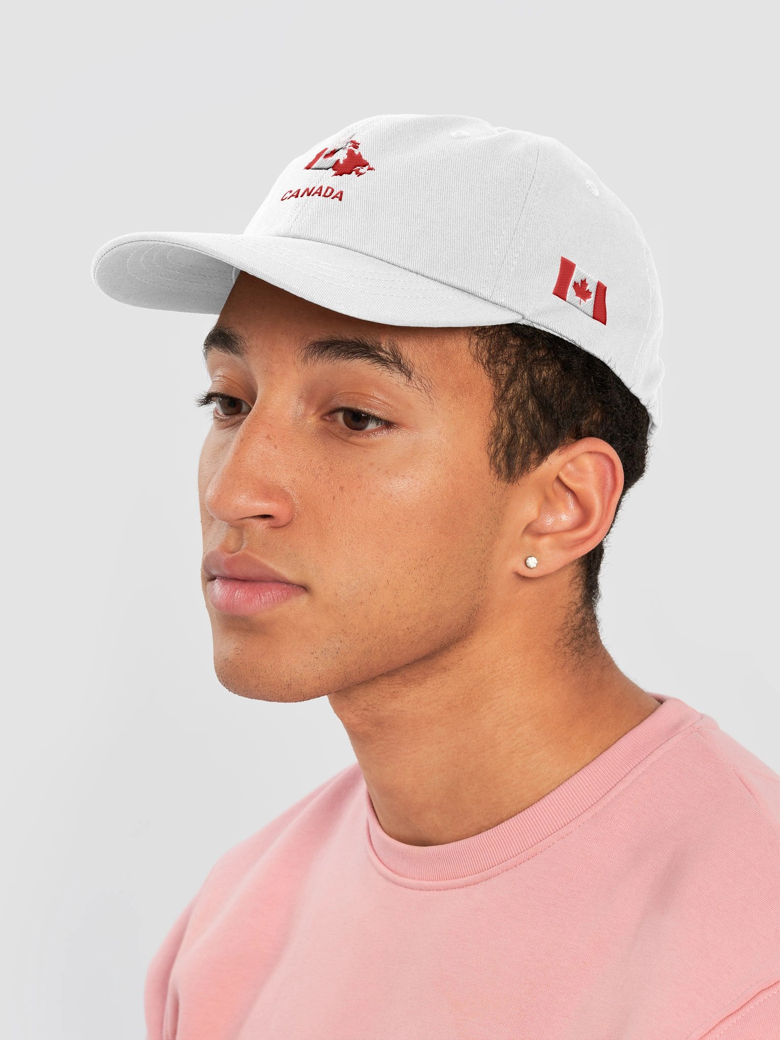 Canada 2026 World Cup Flag Dad Hat - Canada Soccer Fan Cap - Premium Embroidered Chino Cotton Twill product image (7)