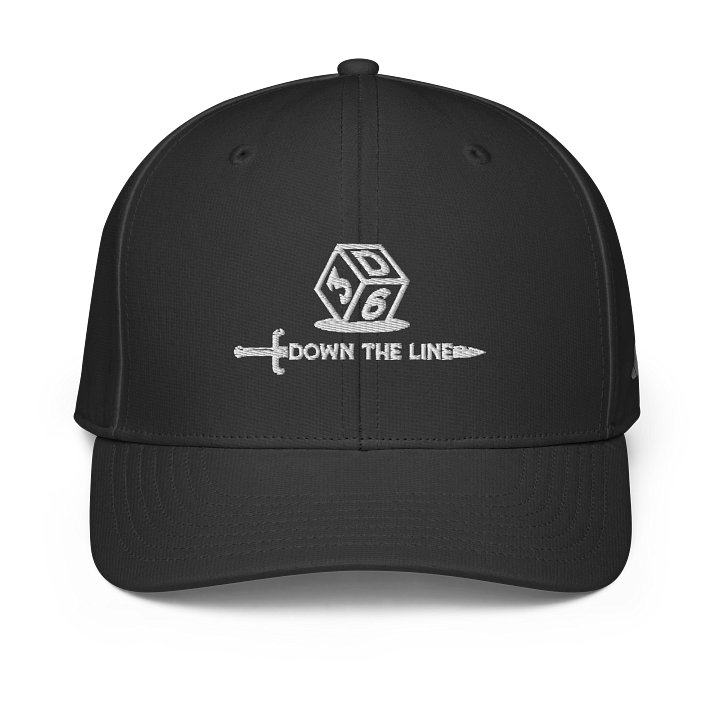 3d6 DTL Horizontal Logo on Dark Performance Cap product image (1)