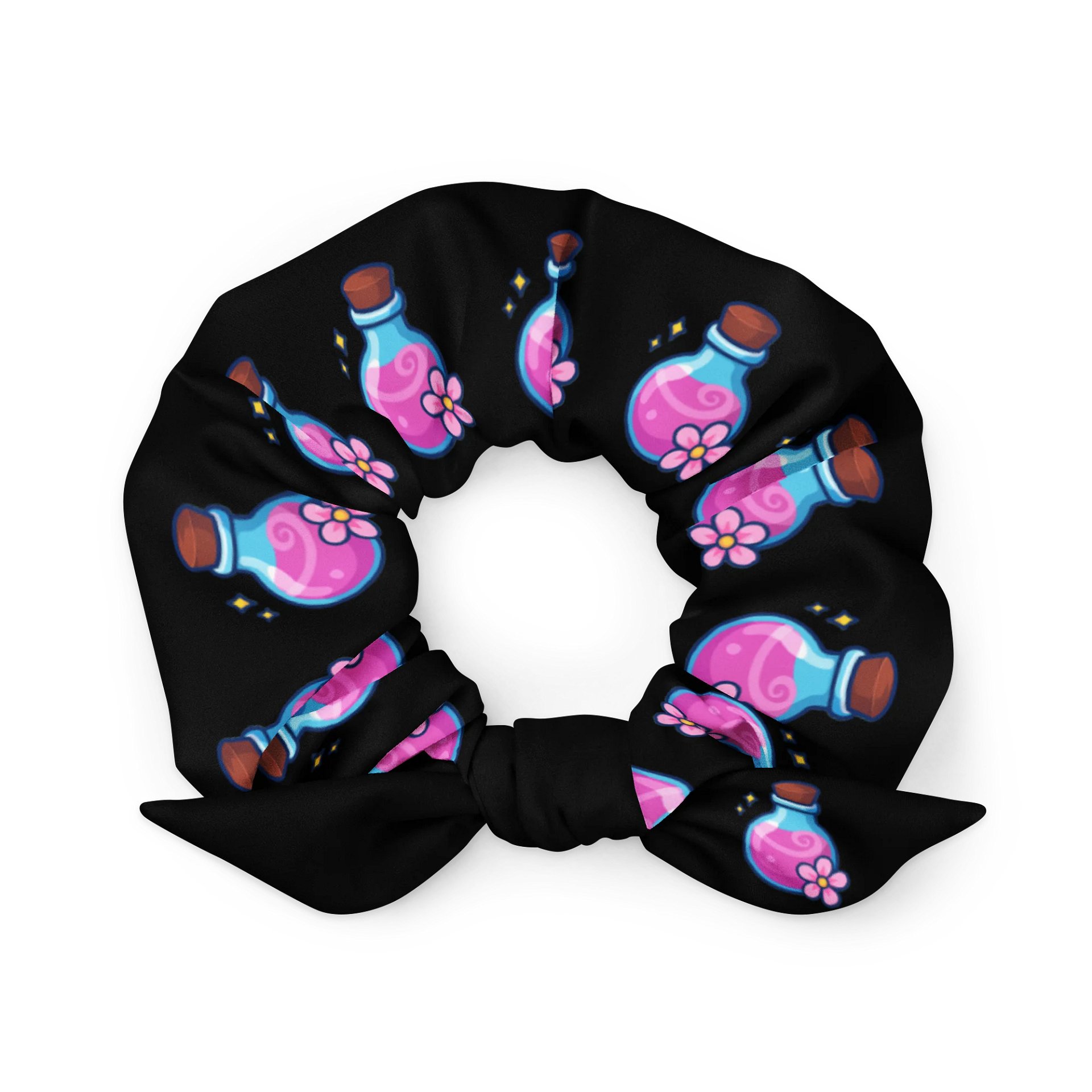 Starry Night Purple Scrunchie product image (1)
