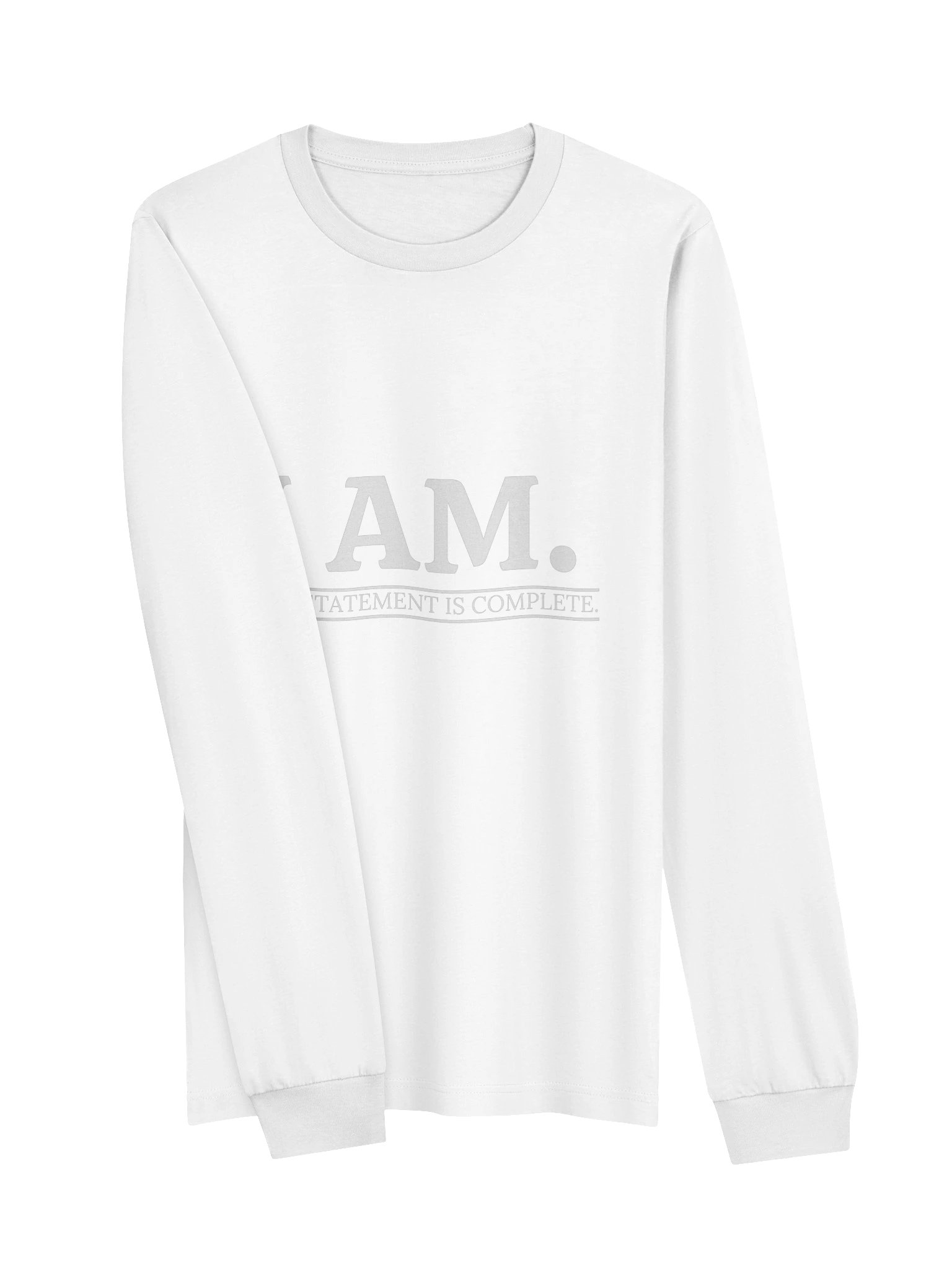 Men’s Long Sleeve Shirt Foundation White product image (4)