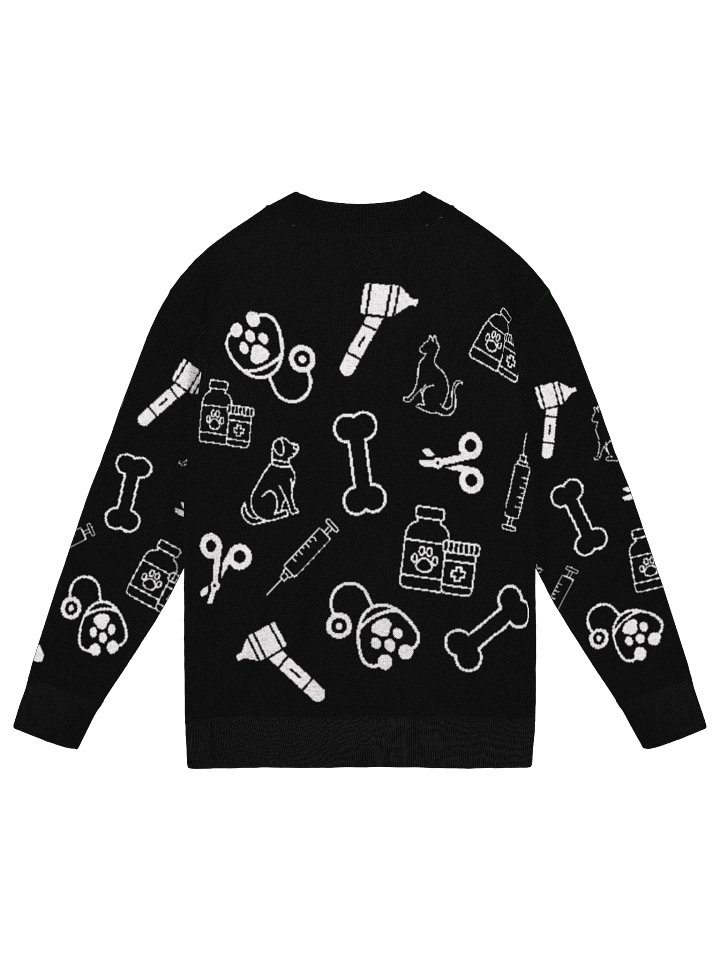 Vet Med Knit Cardigan - Black product image (2)