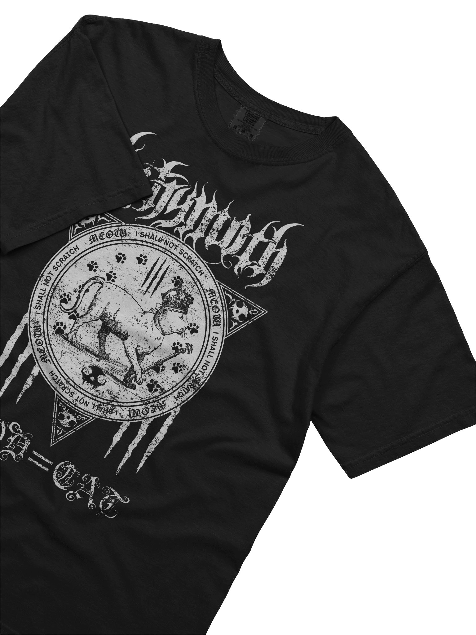 Kittymoth - GOD=CAT - Tee product image (3)