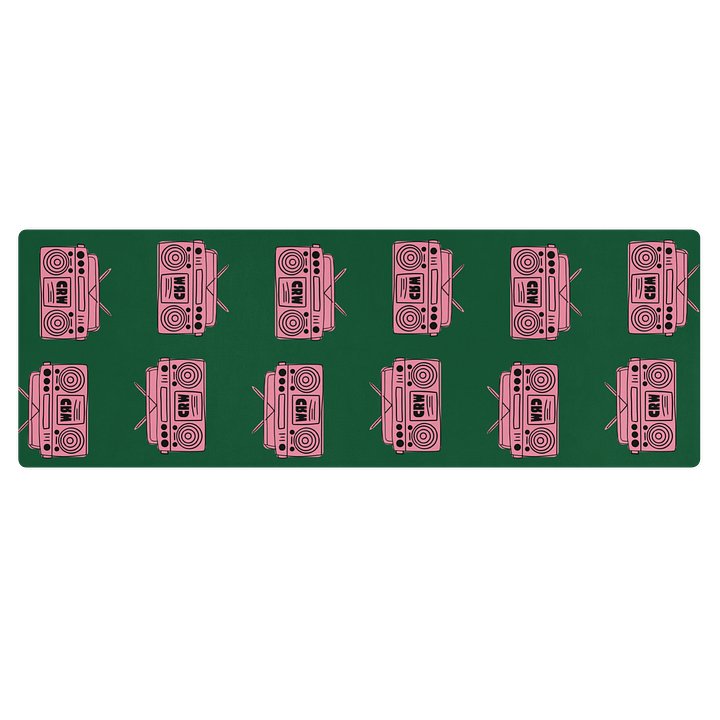 CRW Boombox Logo Pilates/Yoga/Workout Mat product image (1)