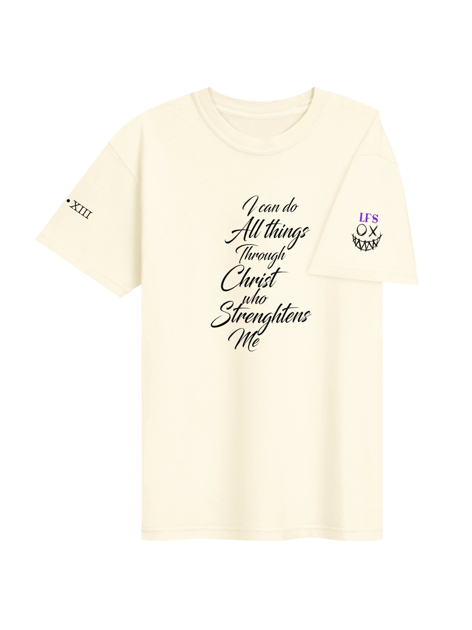 Philippians 4:13 LFS T Shirt drop product image (4)