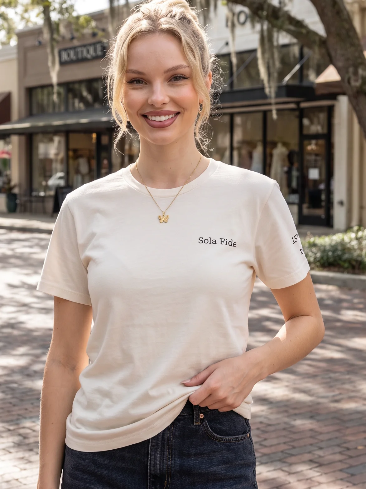 T-Shirt Sola Fide - Black product image (1)