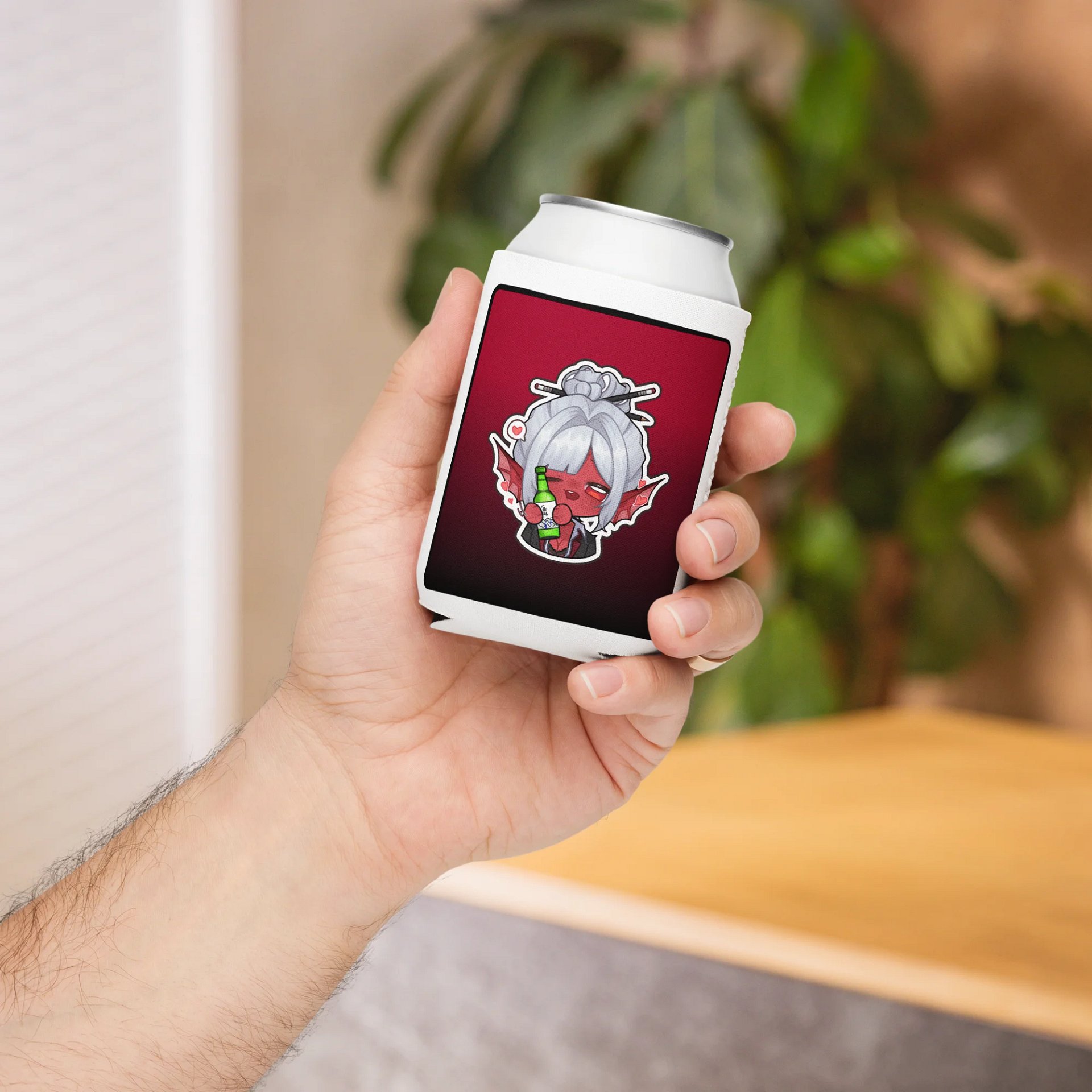 Soju Emote Coozie (Red) product image (5)