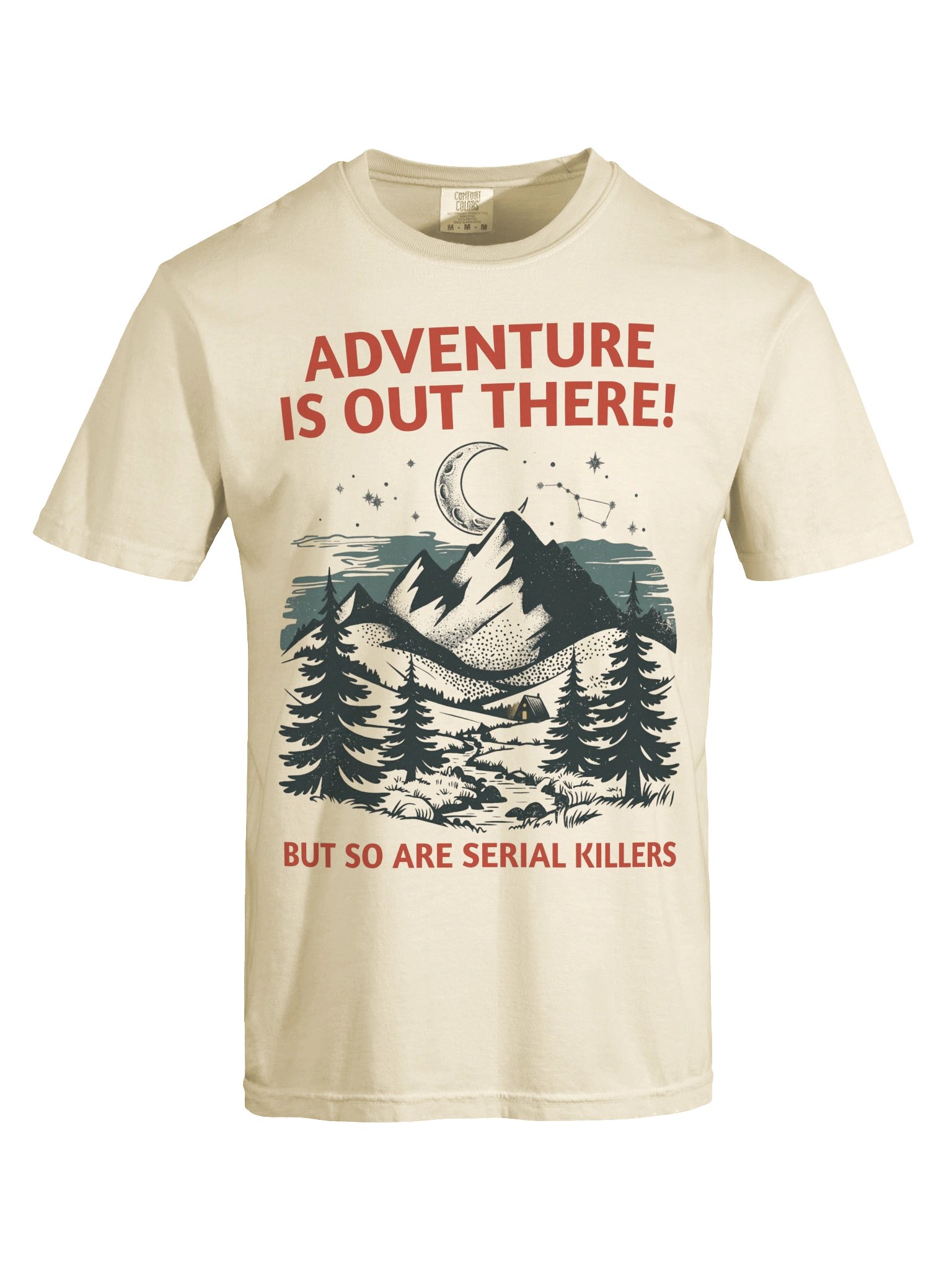 Adventure Is Out There T-Shirt | Funny Camping Hiking Outdoor Shirt product image (5)