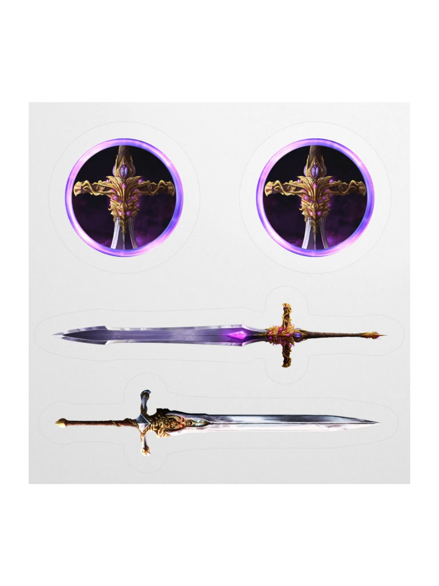 Hazeblade Vinyl Sticker Set product image (1)