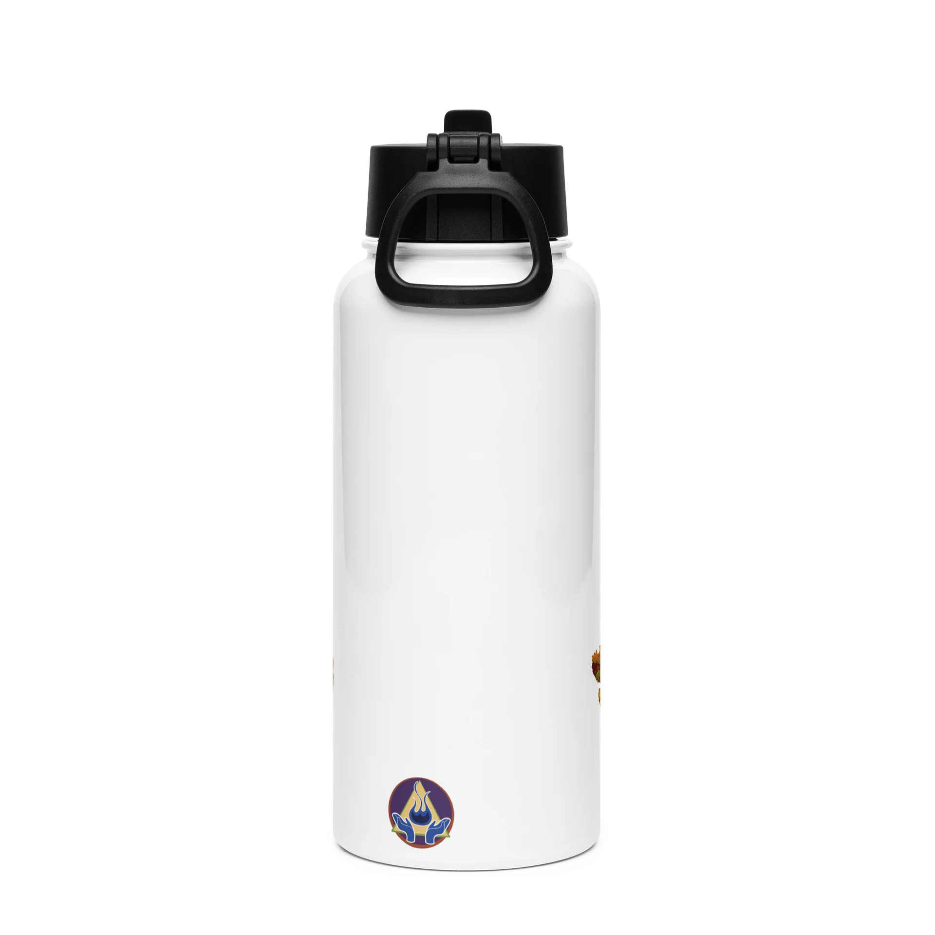 Lil Cherny in the Leaves Stainless Steel Water Bottle with a Straw product image (2)