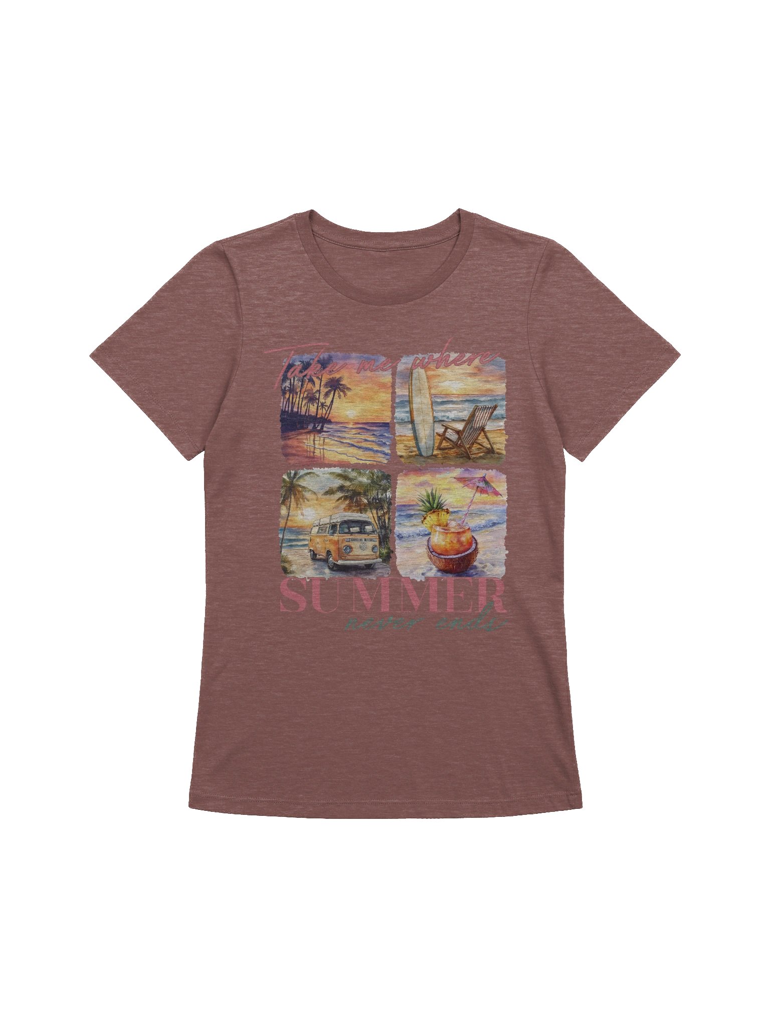 Women's Supersoft Relaxed-fit T-Shirt Summer Graphic product image (3)