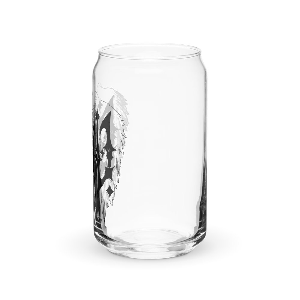 CXXL Angel Wings on a Soda Shaped Glass product image (3)