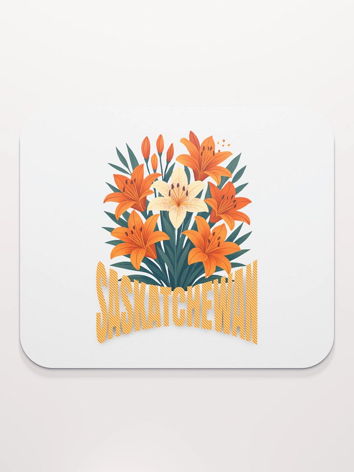 Saskatchewan Tiger Lily Mouse Pad product image (2)