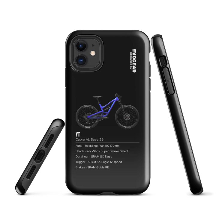 Black YT Capra AL Base 29 iPhone Case product image (1)
