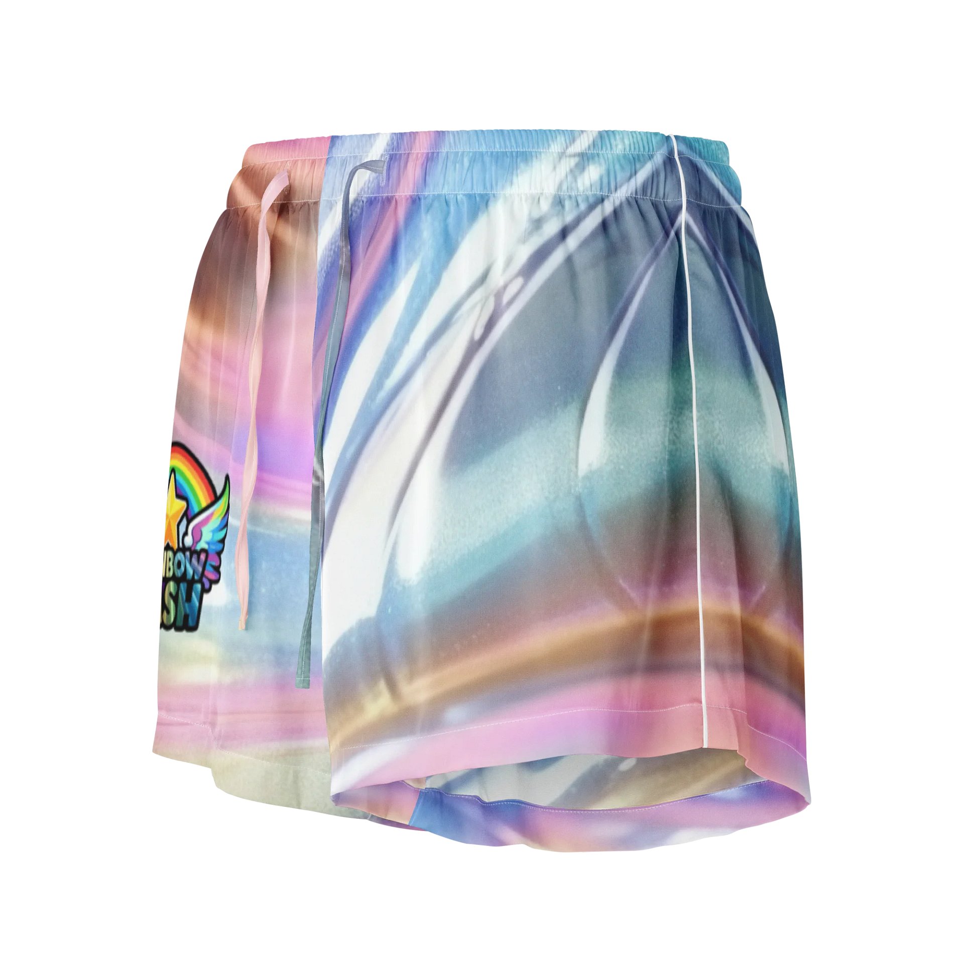 Rainbow Bash PJ Shorts Chrome product image (1)