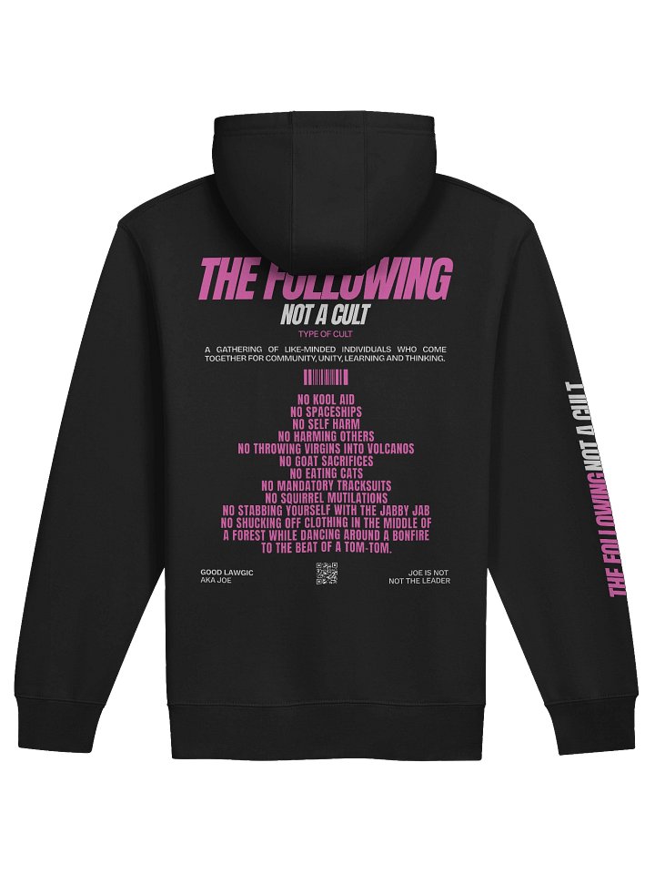 The Following Full Zip Hoodie Pink product image (1)