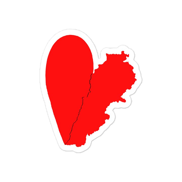 Lebanon 💔 Vinyl Decal product image (1)