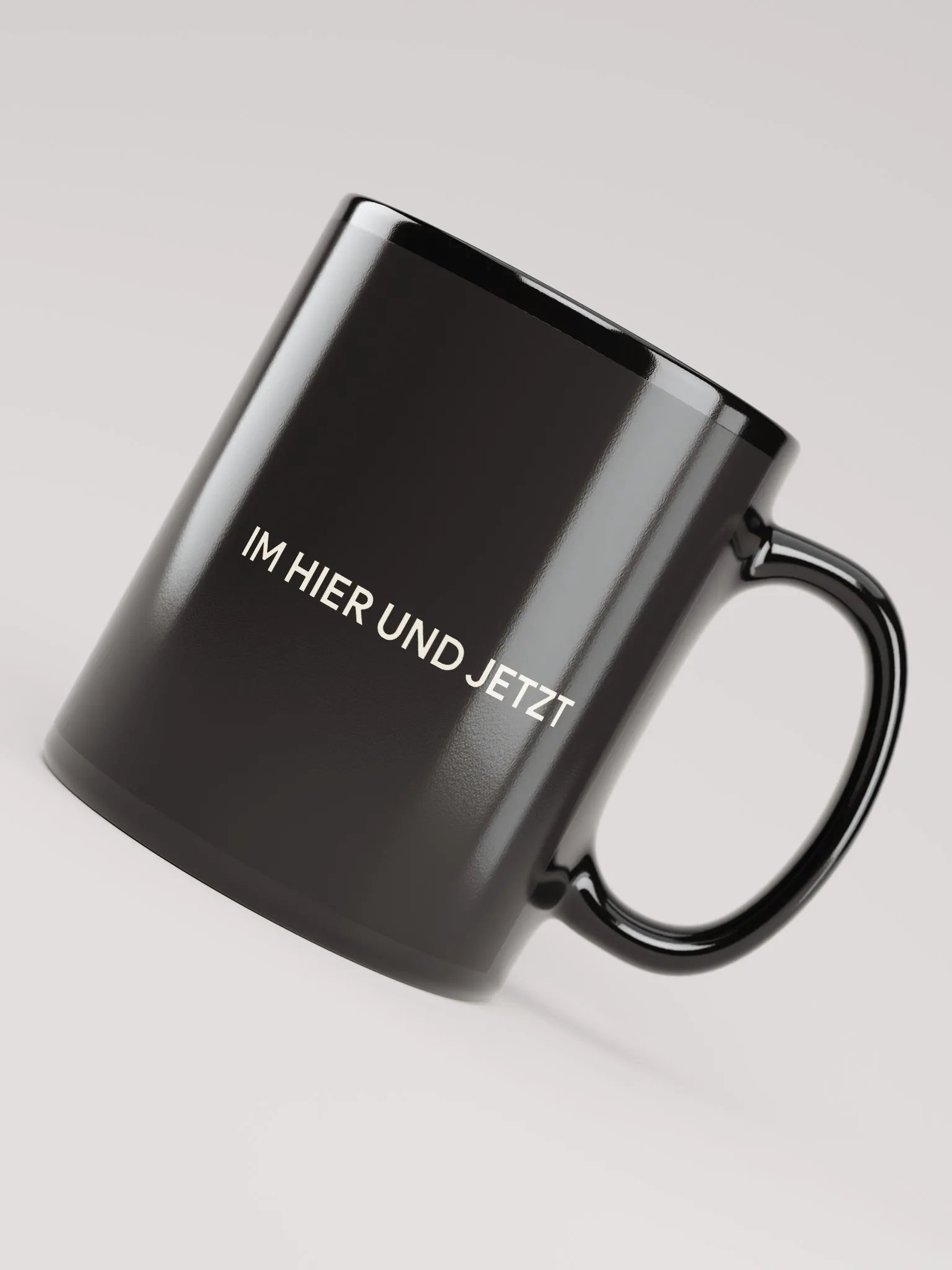 Innerer Garten – Tasse „Im Hier und Jetzt“ | schwarz product image (4)