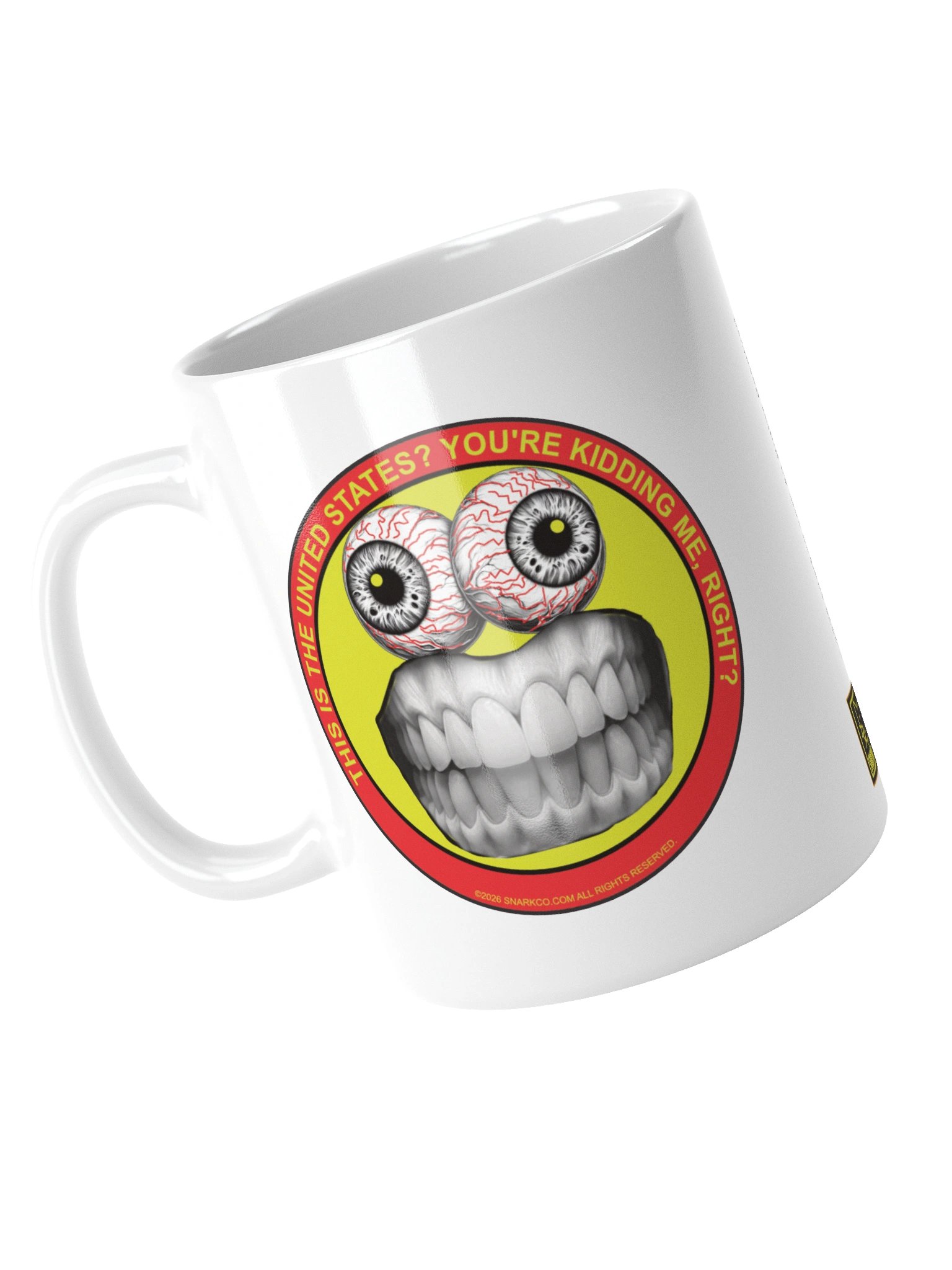 Funny Frazzle Face Mug Says: This is the United States? You're Kidding Me Right? product image (4)