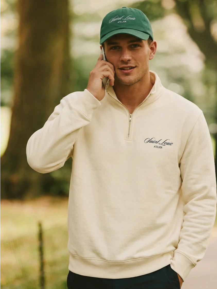 Quarter Zip Sweatshirt, Saint Louie Tennis product image (11)