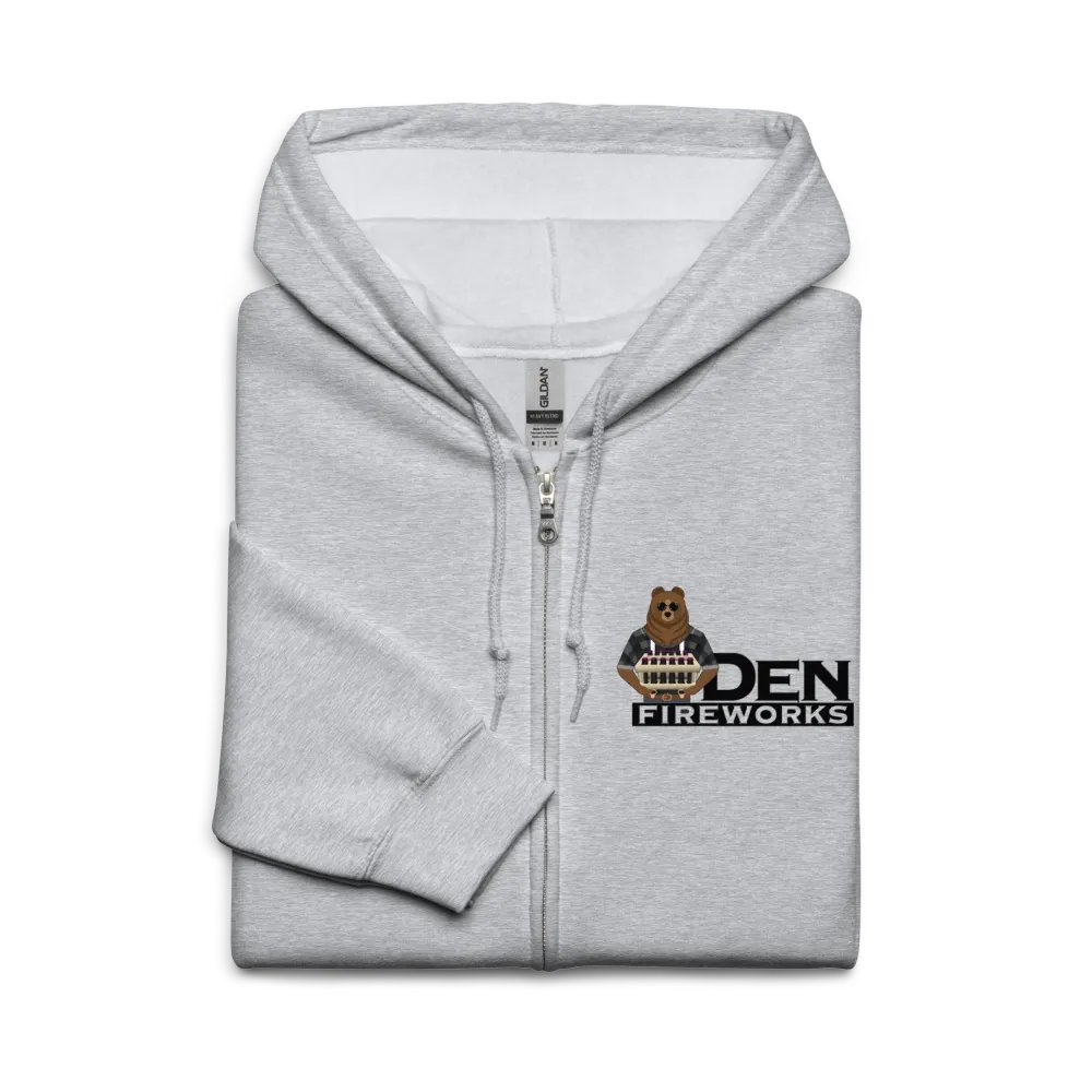 Stay warm with a Zip up Hoodie product image (3)