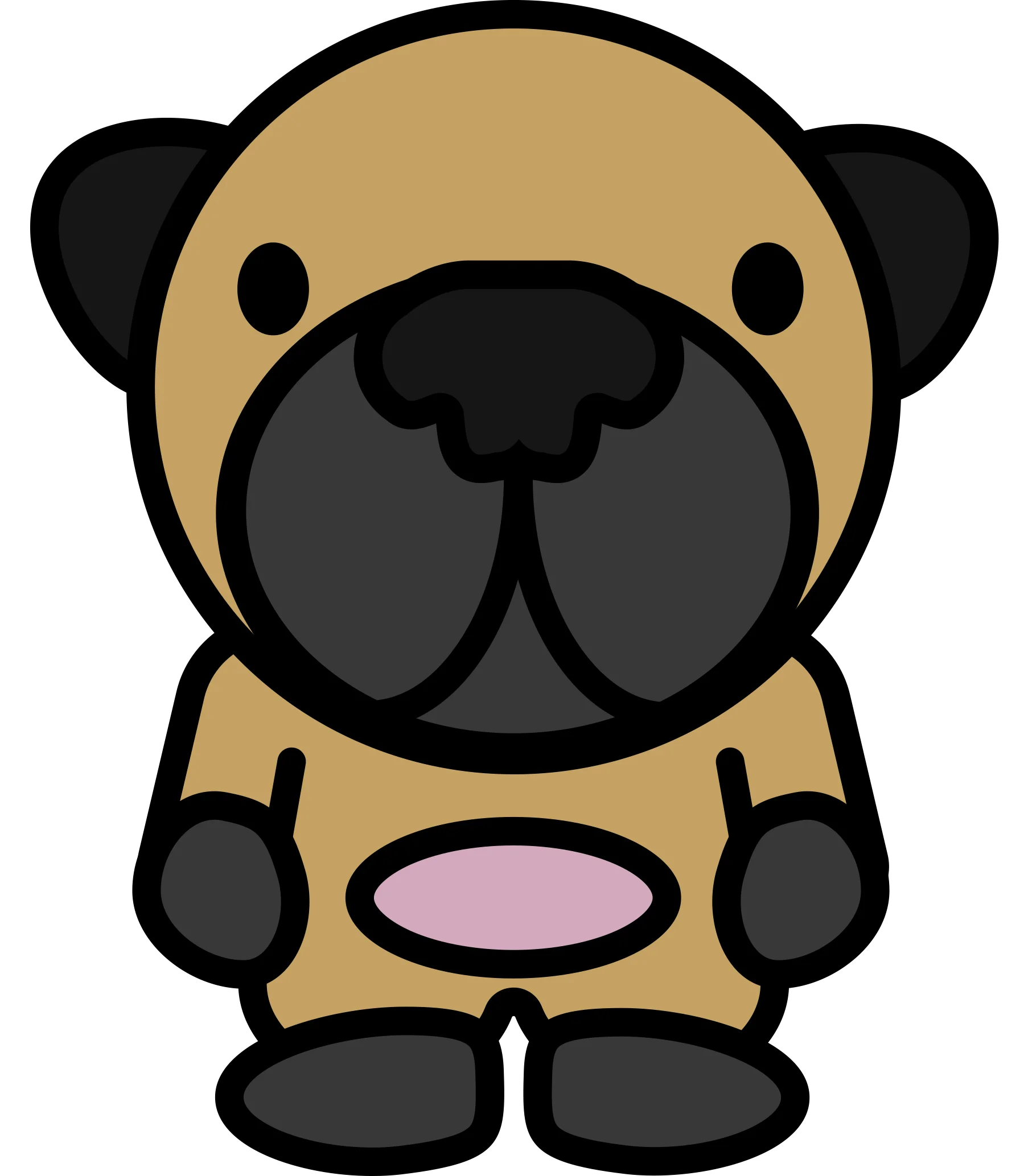 LIMITED EDITION PIBBLE KEYCHAIN product image (2)