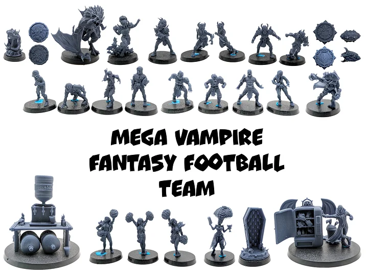 Vampire Mega Fantasy Football Team - UGNI Miniatures product image (1)