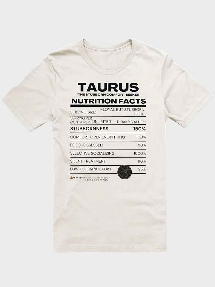 Taurus Unisex T-Shirt product image (2)