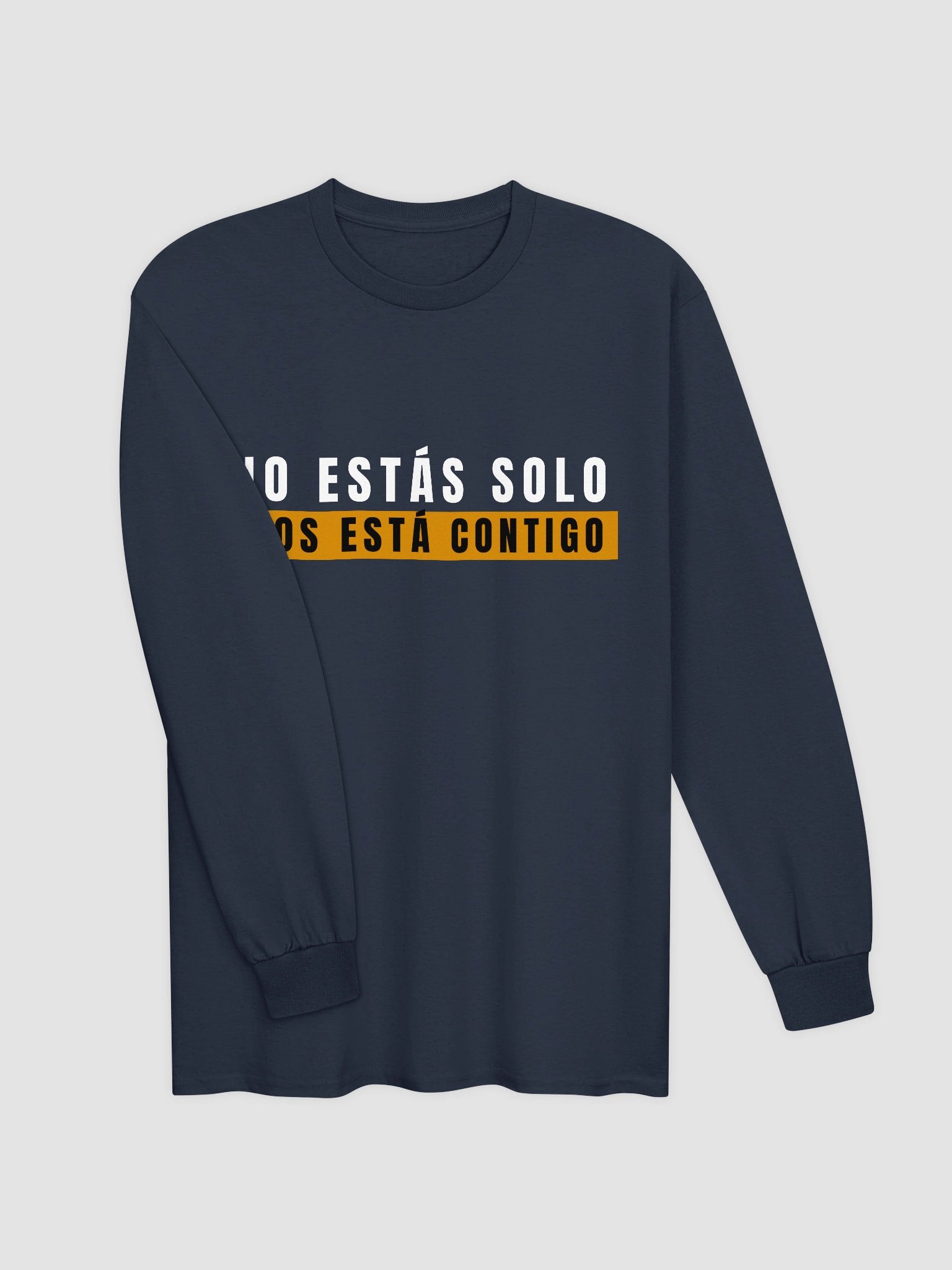 Camiseta Unisex Manga Larga | No estás solo product image (3)