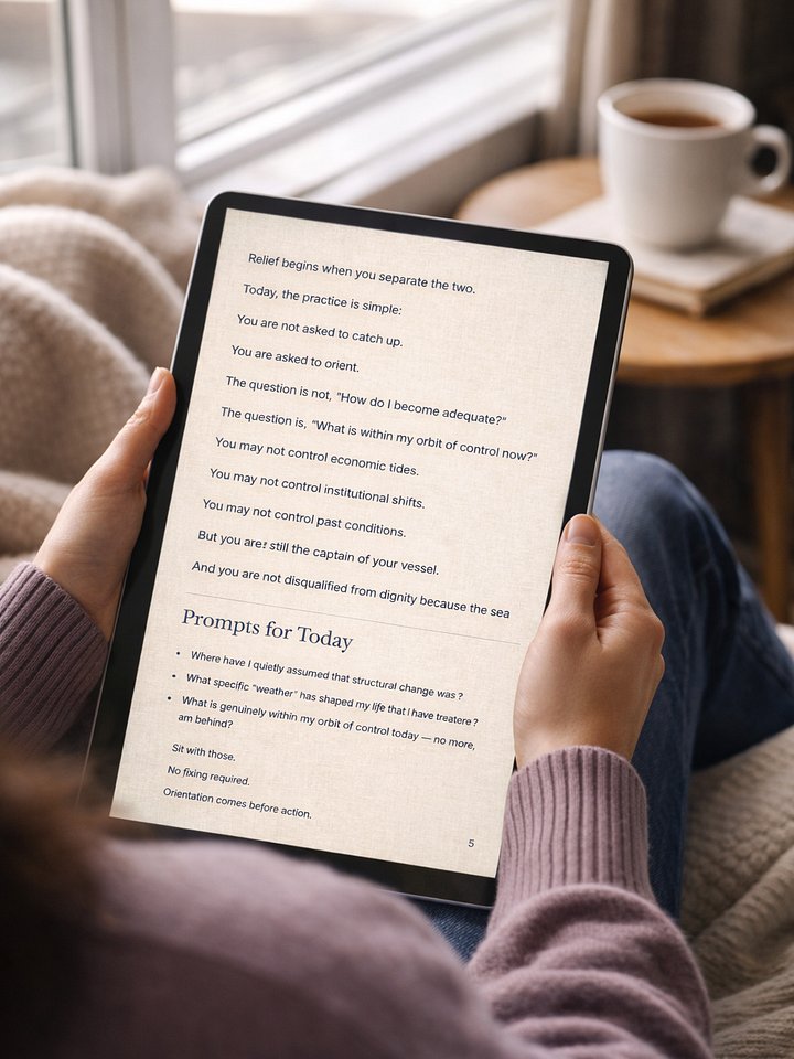 Why You Feel Behind A 14-Day Practice to Recognize Your Worth and Live with Dignity product image (1)