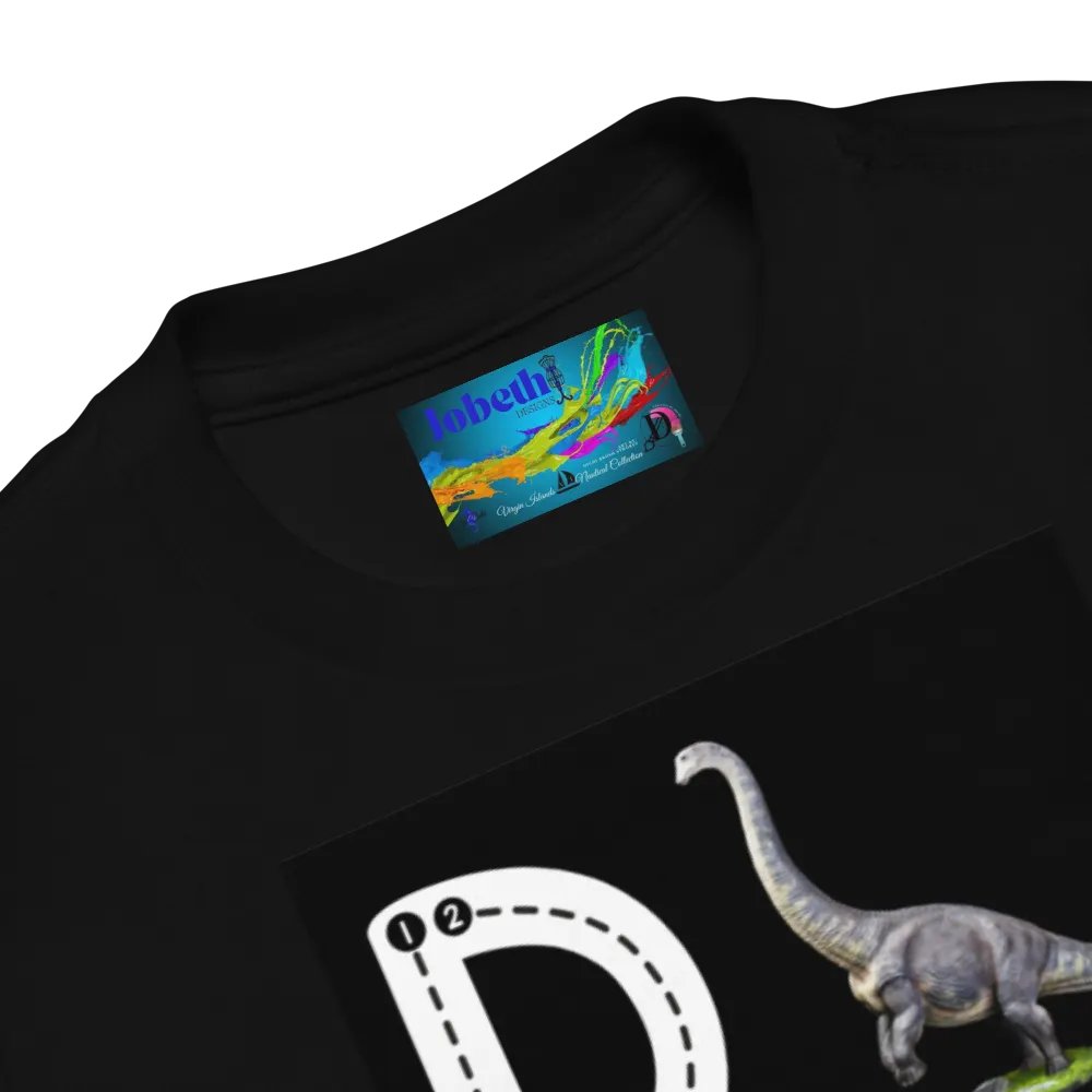 JoBeths' Design Dd Black Toddler T-Shirt product image (4)