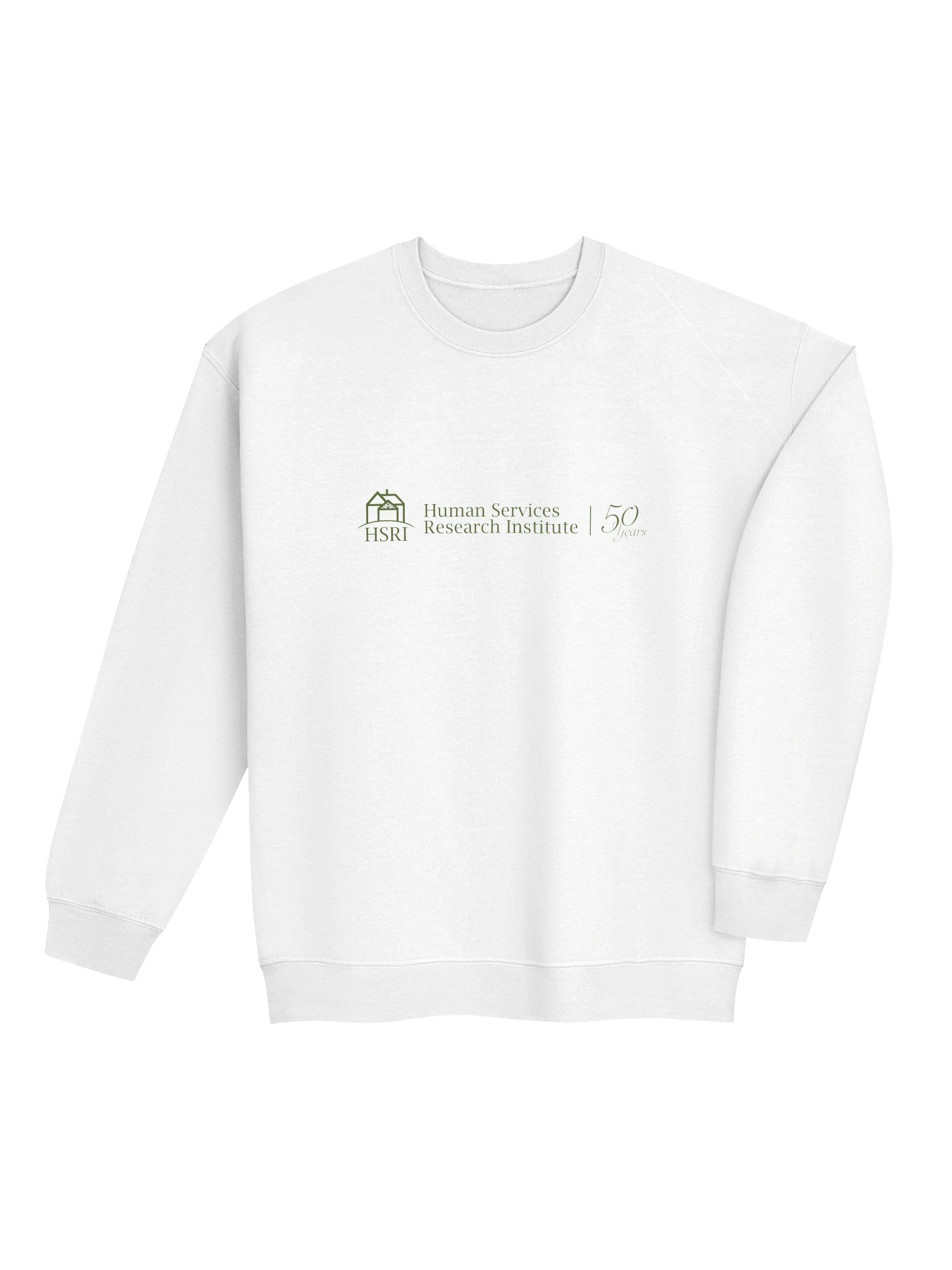 HSRI 50th Anniversary Crewneck Sweatshirt - White product image (4)