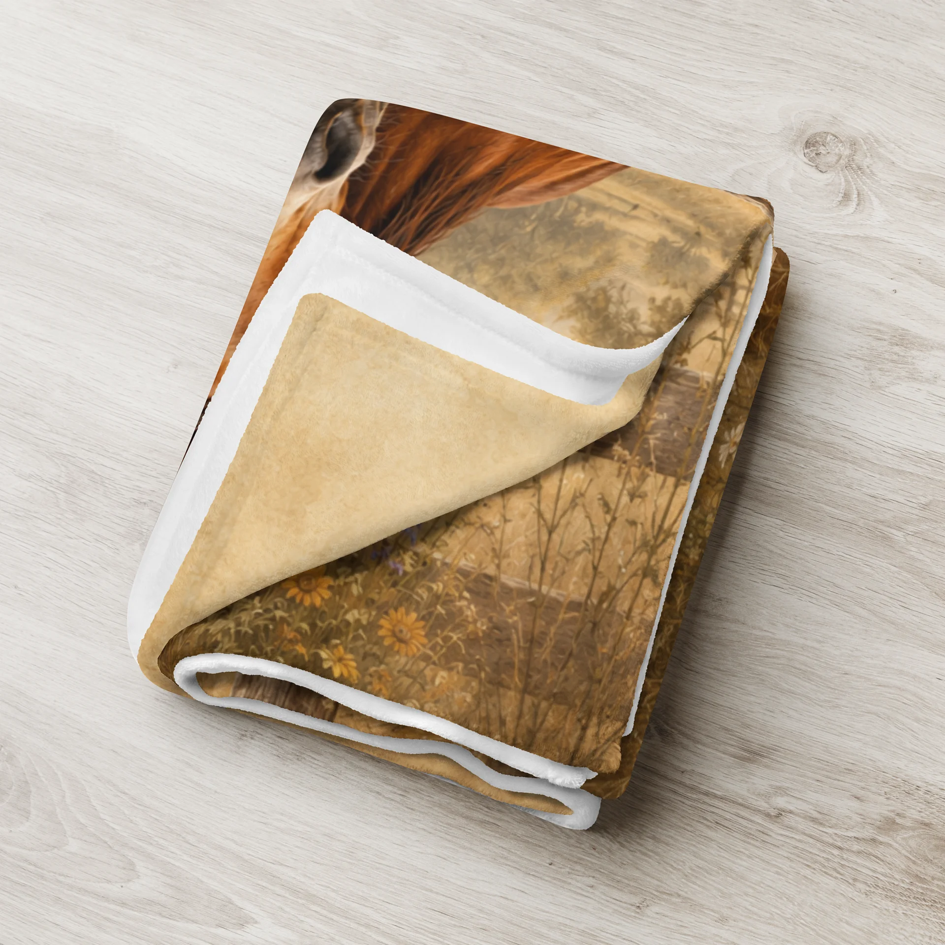 Meet Me at the Fence — Cabo & Delilah Cozy Throw product image (3)