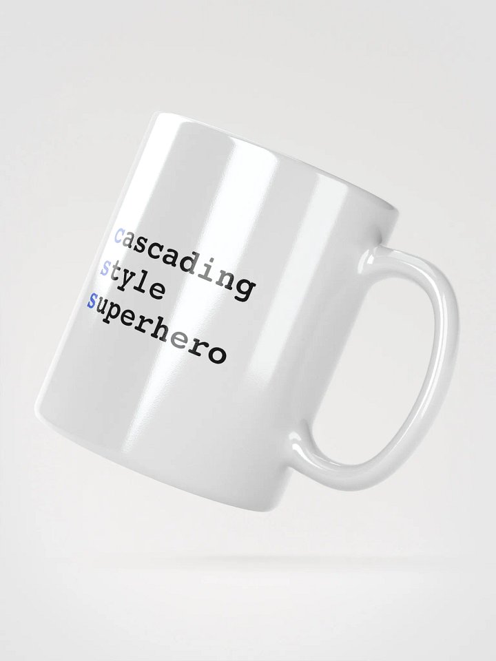 CSS Cascading Style Superhero Mug product image (2)